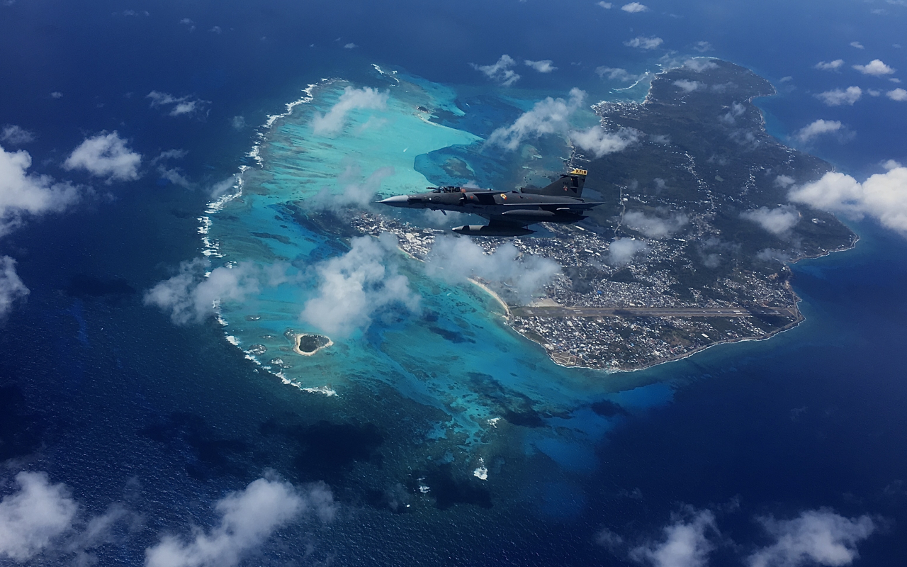 Fuerzas Militares realizaron ejercicios conjuntos en el departamento Archipiélago