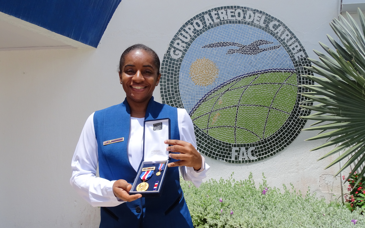 Inclusión y excelencia Mujeres isleñas que han sido destacadas en la Fuerza Aérea Colombiana
