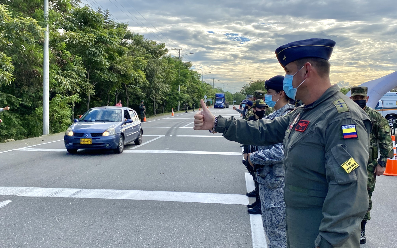Fuerza Pública estará vigilando los principales corredores viales del territorio tolimense por aire y tierra