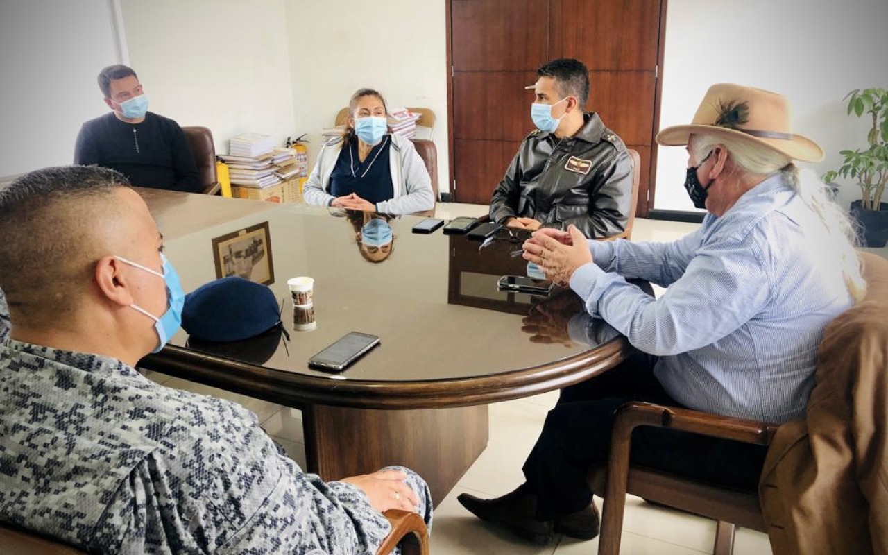 CAMAN establece alianzas en beneficio del municipio de Tausa, Cundinamarca