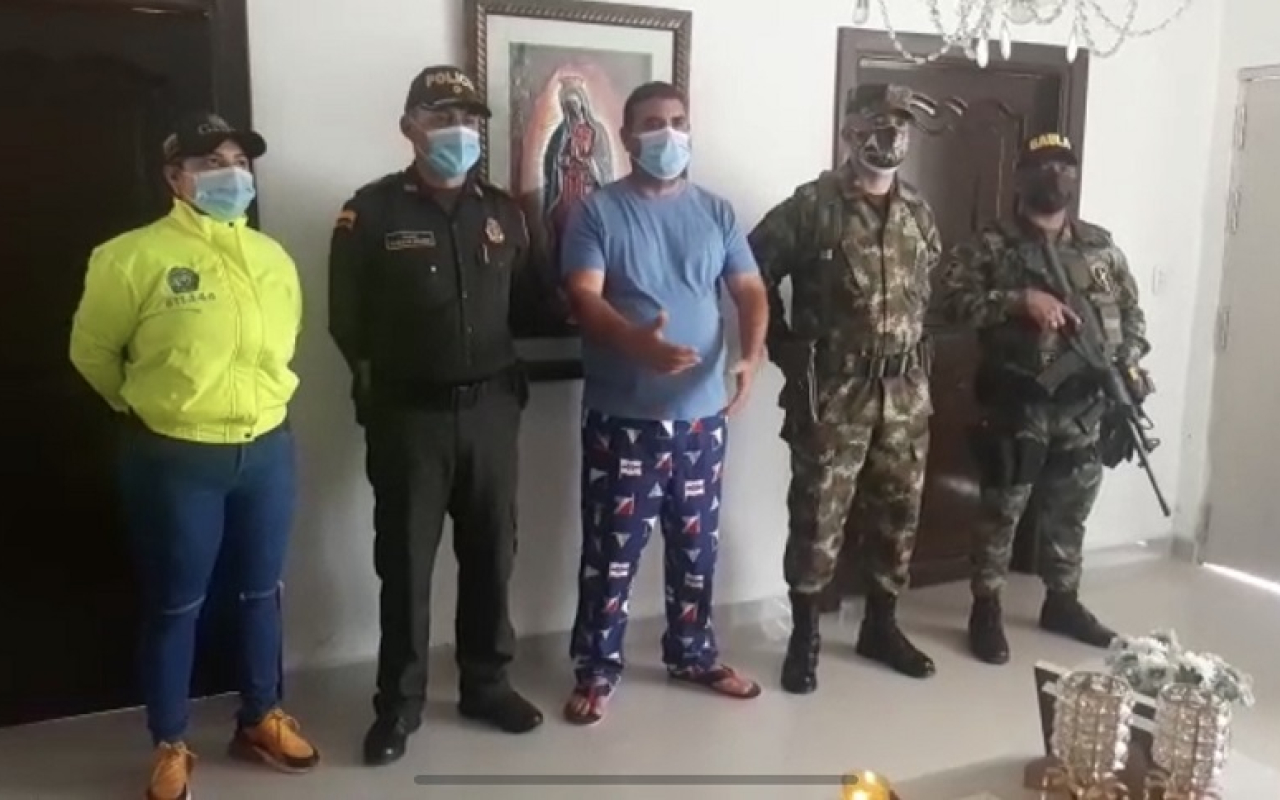 Fuerza Aérea Colombiana, participó en operación de liberación de secuestrado
