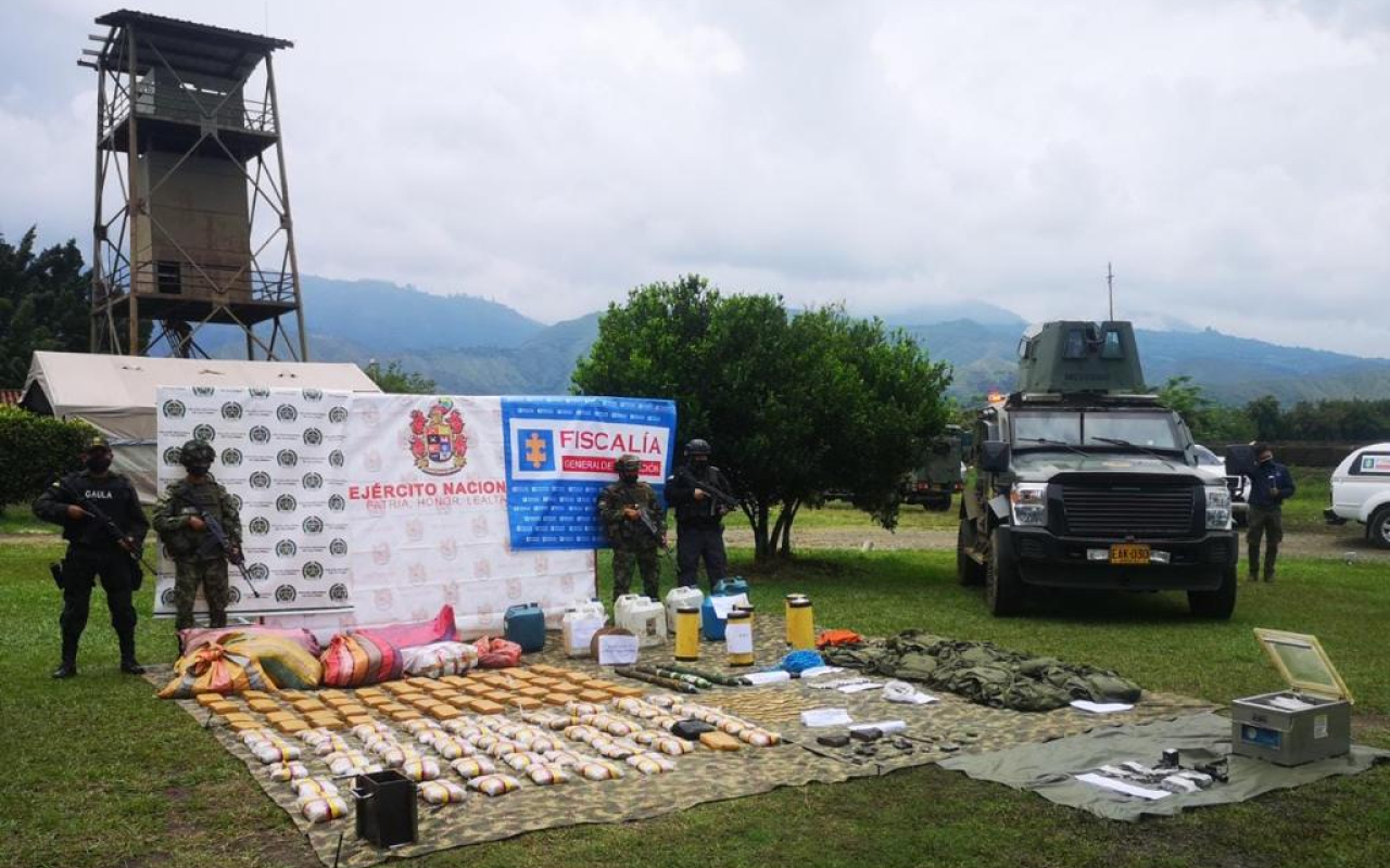 Señalados de cometer atentados terroristas en el Cauca, fueron capturados