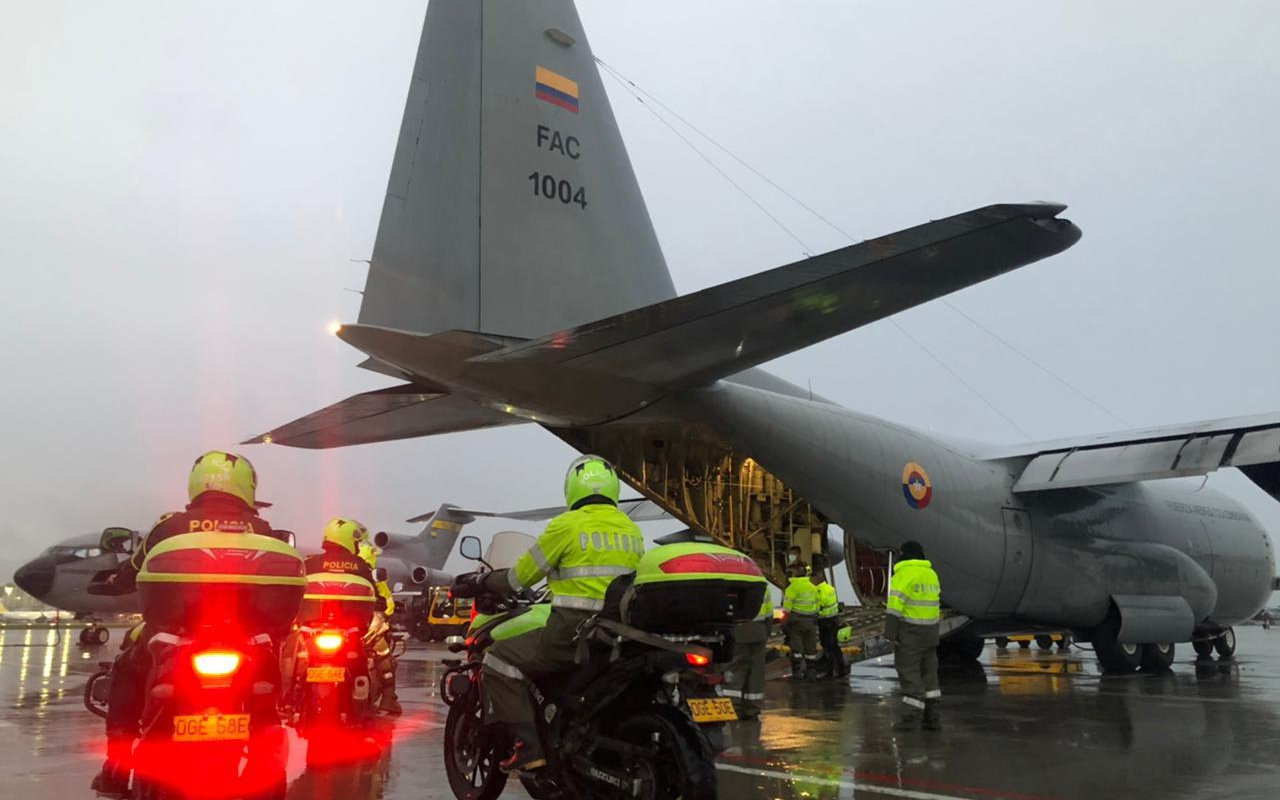 Misiones de transporte y carga fortalecen la seguridad del Valle del Cauca