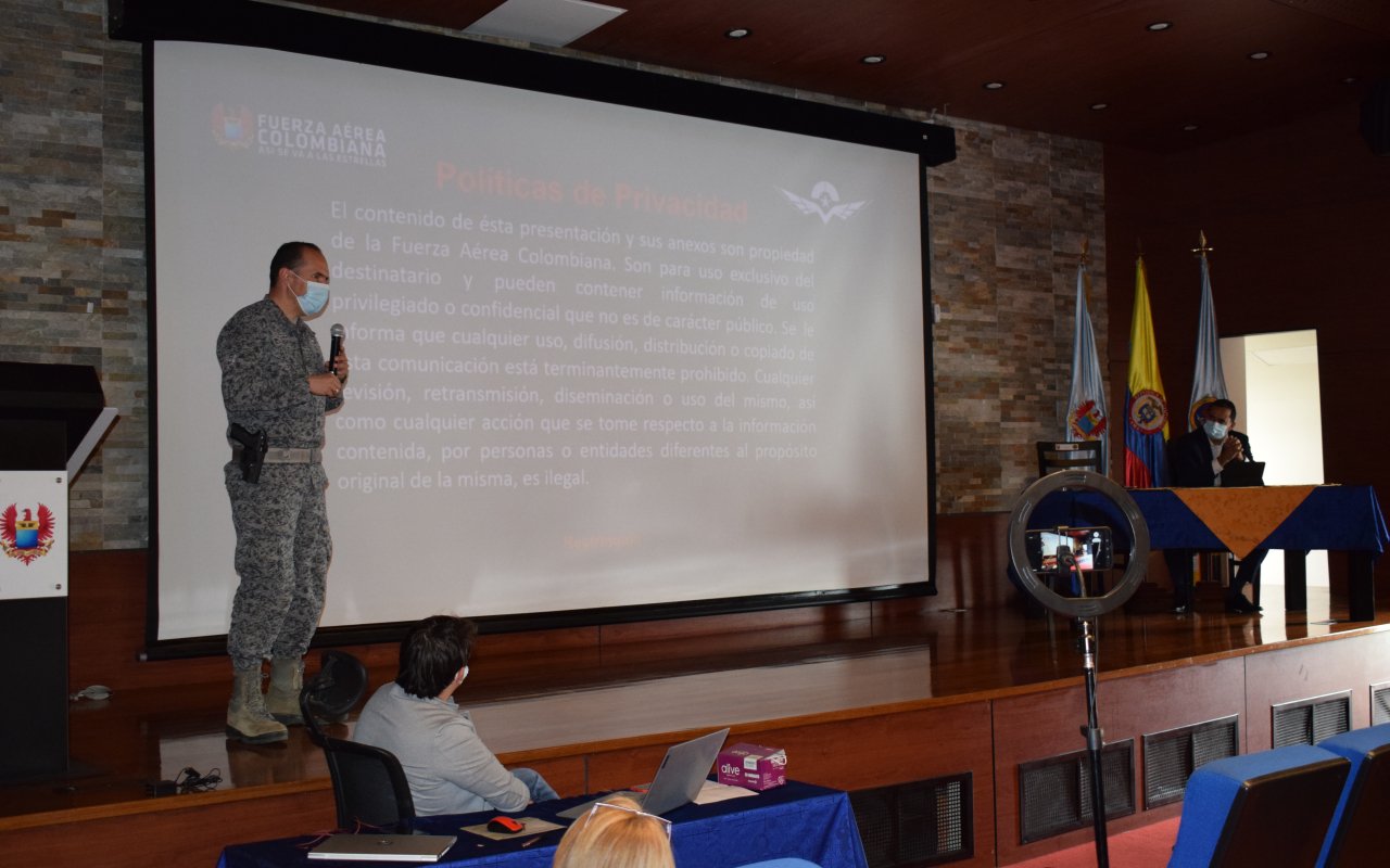 El Comando Aéreo de Mantenimiento participa en el Consejo de Seguridad