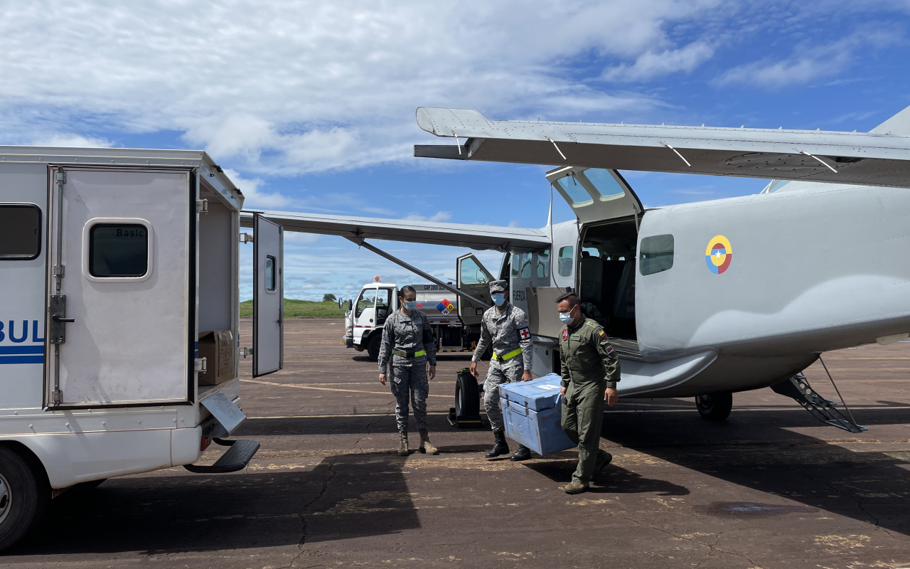 Su Fuerza Aérea protegiendo el oriente colombiano