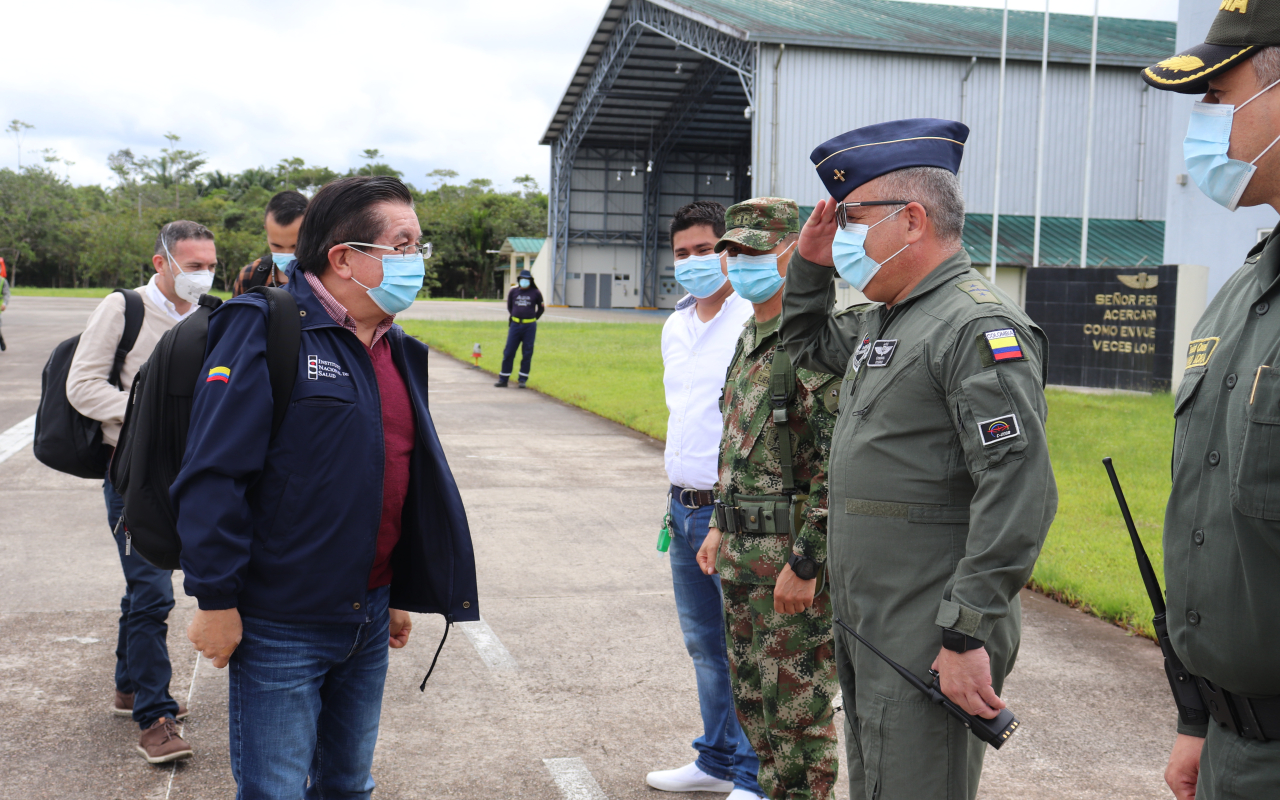 Ministro de Salud visitó el Amazonas y fue recibido por el GAAMA