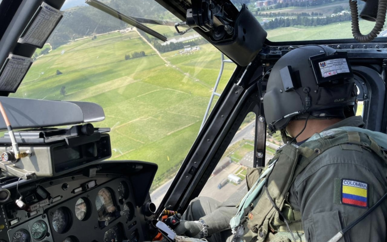 Con patrullas aéreas y terrestres se fortalece la seguridad en la Sabana de Occidente