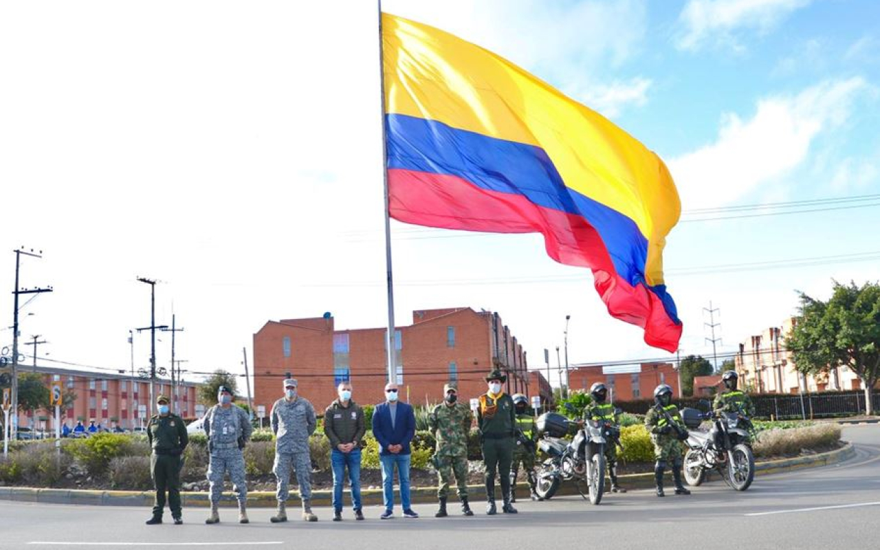 Conmemoración de los 211 años del grito de Independencia Nacional en el CAMAN