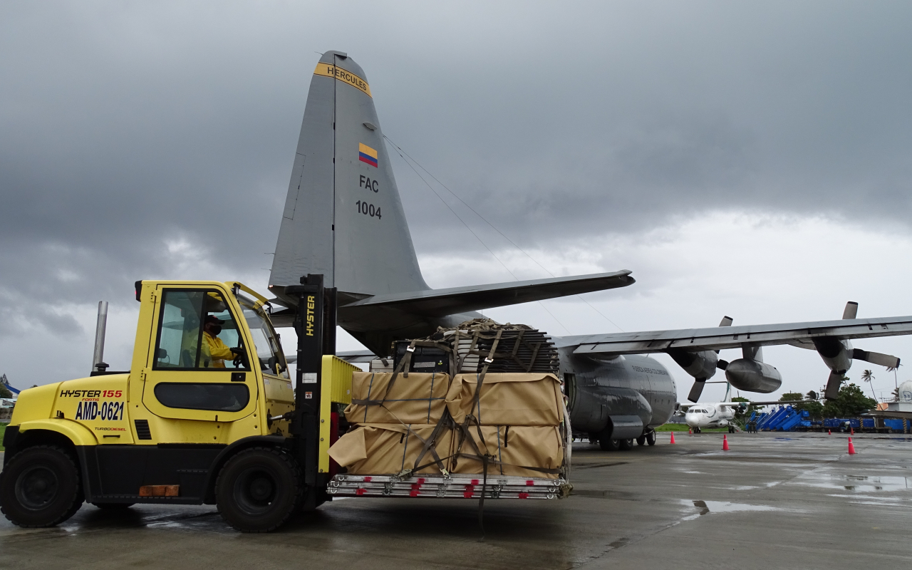 Más salud para las Islas de Providencia y Santa Catalina gracias a su Fuerza Aérea