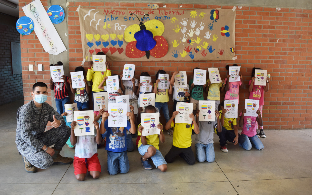 Trabajando por la protección de la comunidad infantil en Cali