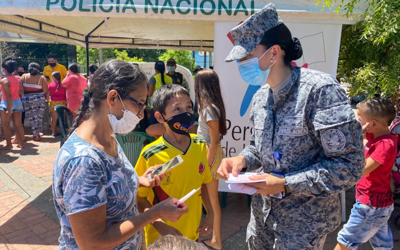 Habitantes de La Dorada, beneficiados con Feria de Seguridad y Convivencia Ciudadana 