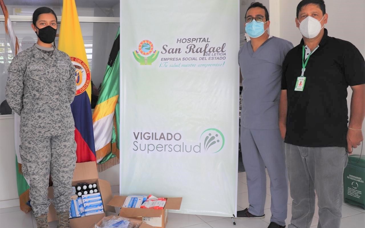 Hospital San Rafael de Leticia, recibe donación que beneficiará la atención médica en el Amazonas
