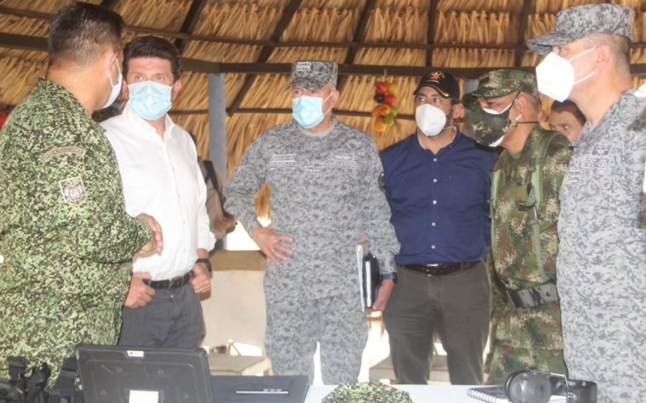 La Armada de Colombia, un aliado para la Fuerza Aérea en el Caribe colombiano