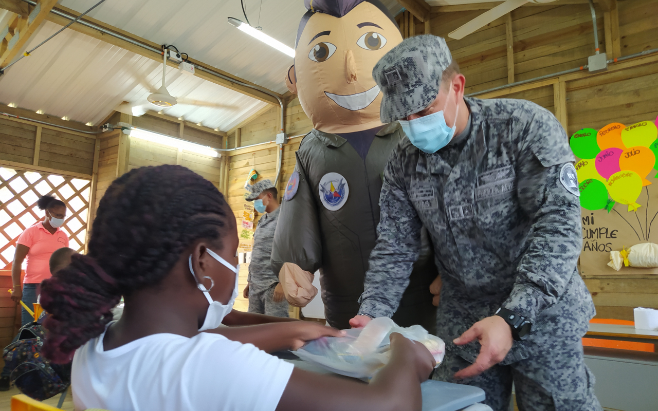 Las alas de esperanza llegaron a Providencia