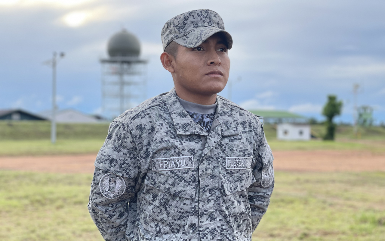 Soldado Wayuu al servicio del país en el Vichada