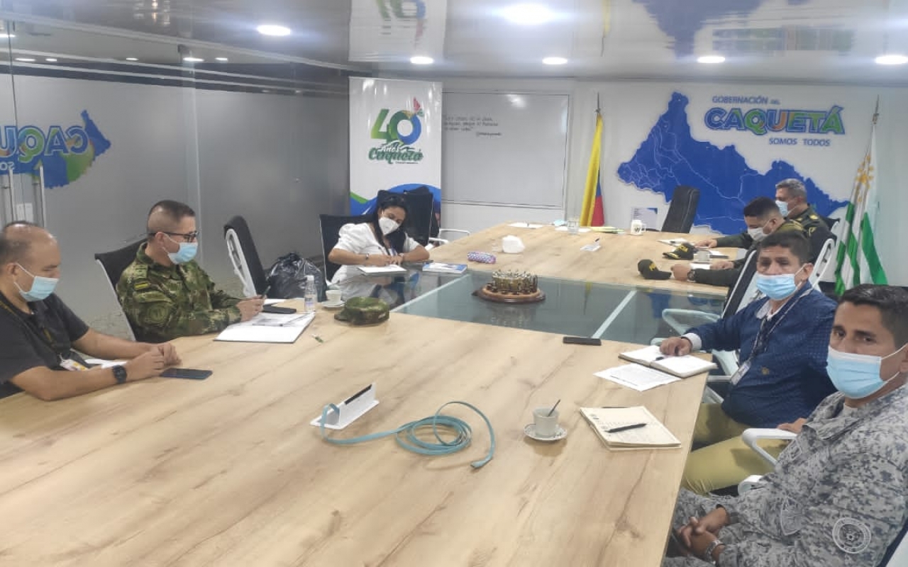 Gobernación del Caquetá trabaja de la mano del CACOM-6.