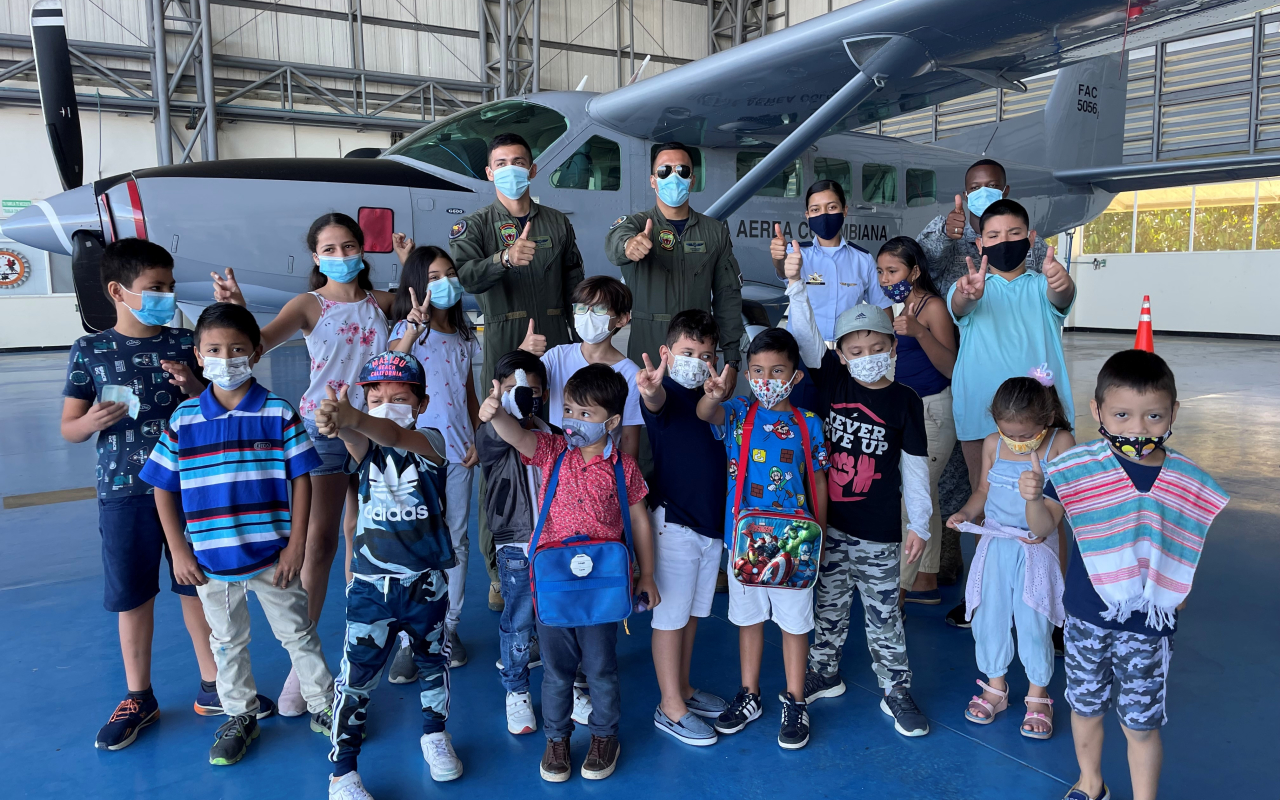 Niños y niñas del Amazonas disfrutaron las vacaciones