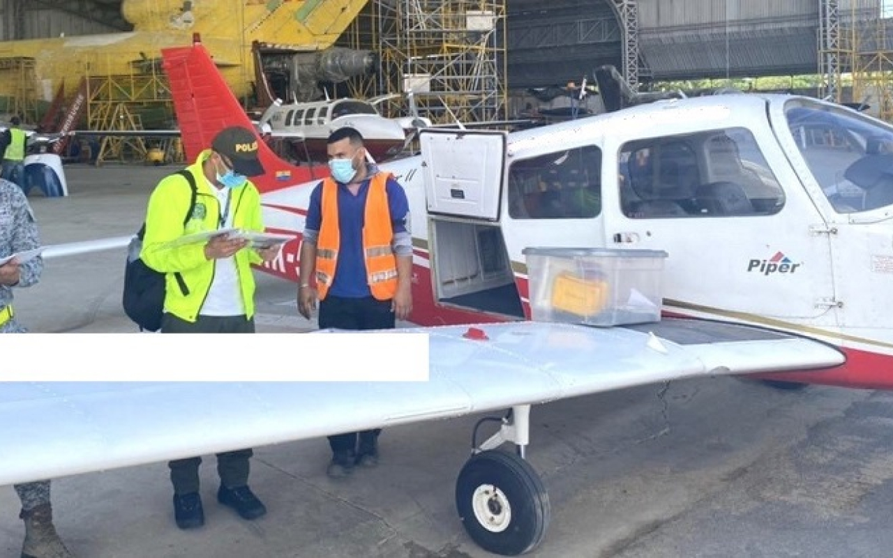 Inspeccionadas 72 aeronaves en el Caribe colombiano