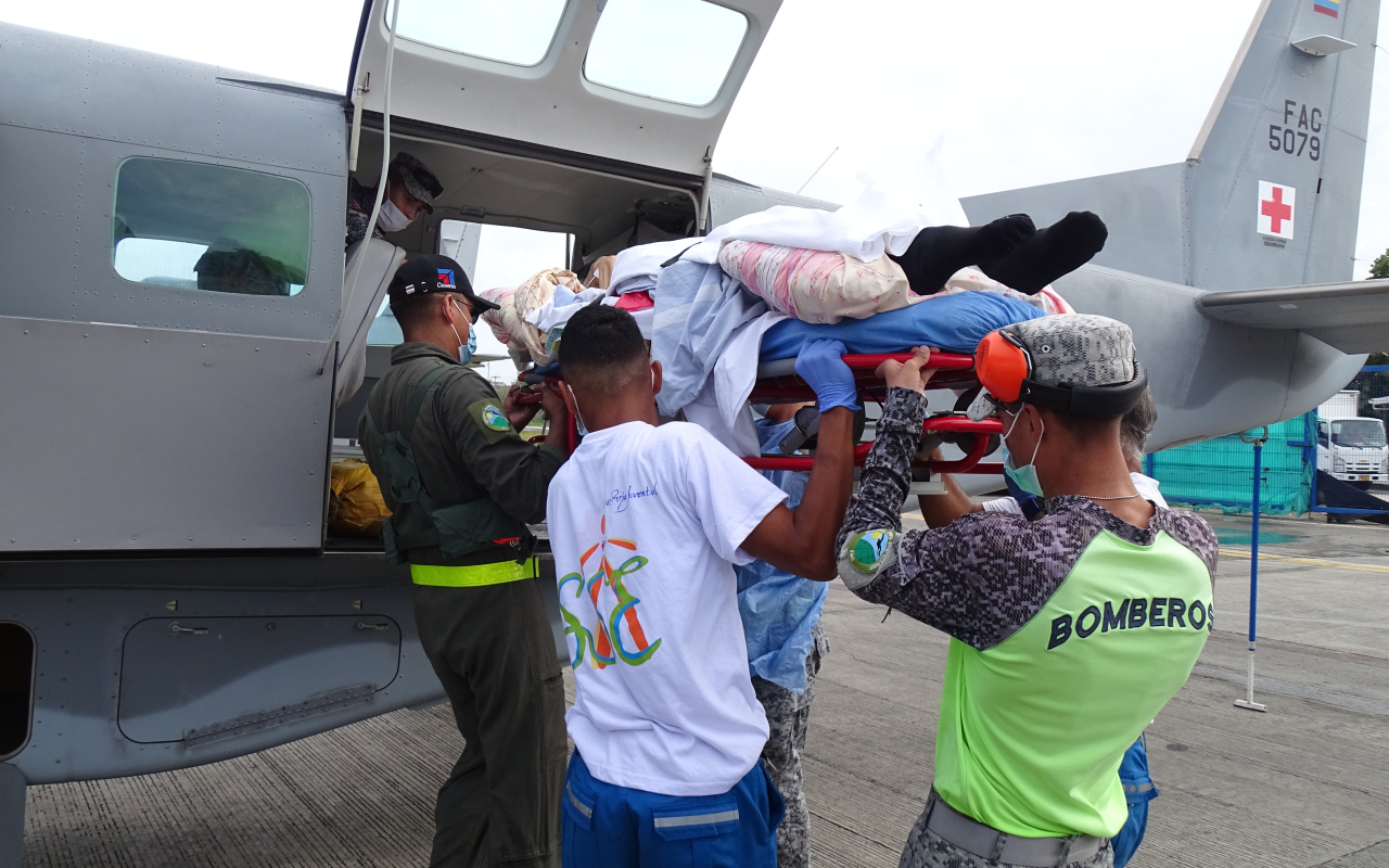 Traslado aeromédico de adulto mayor fue realizado por GACAR