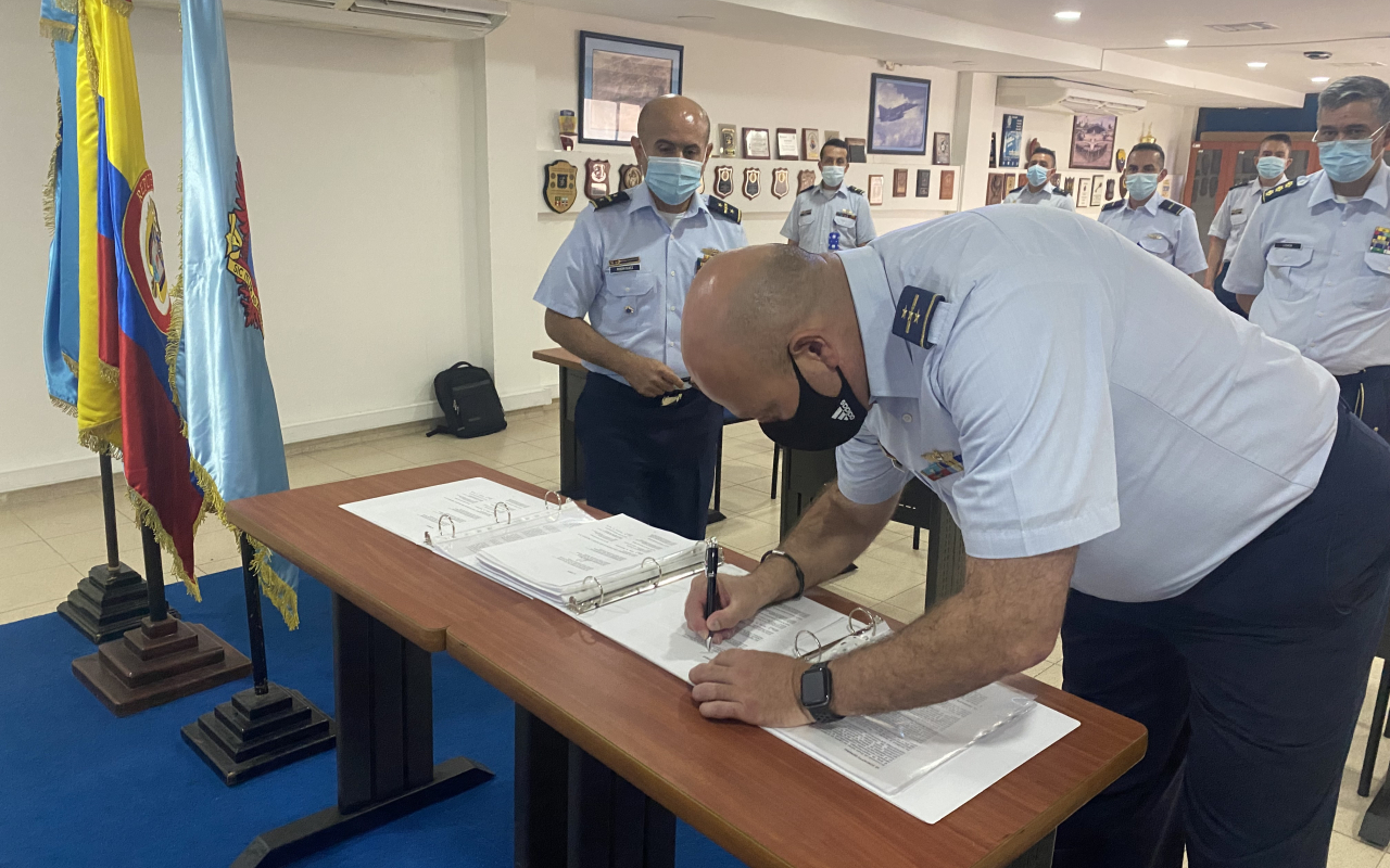 Nuevo Comandante del Grupo Aéreo del Caribe