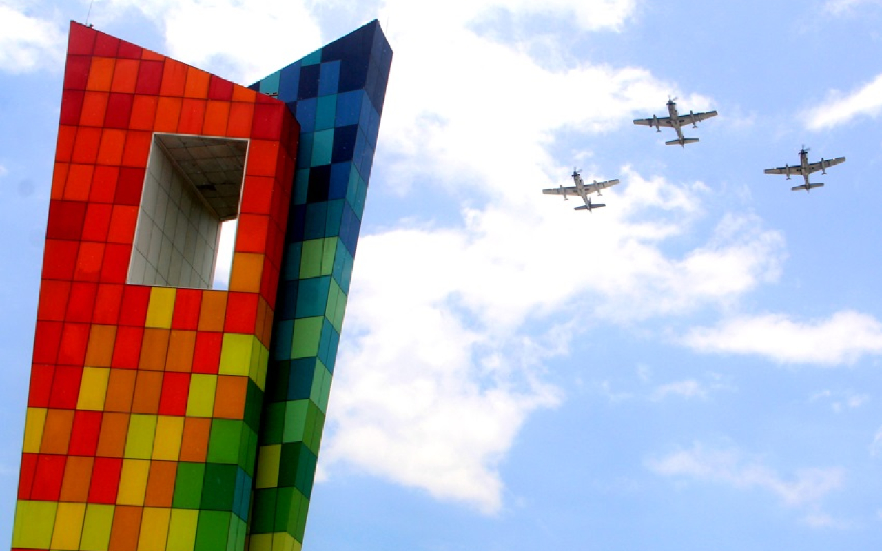 El Comando Aéreo de Combate No.3 celebra sus 44 años al servicio del Caribe