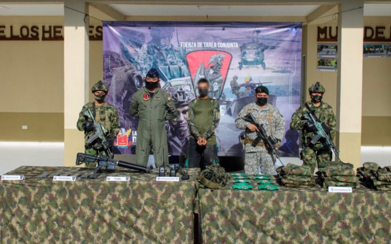 Capturado presunto integrante del Clan del Golfo en Norosi