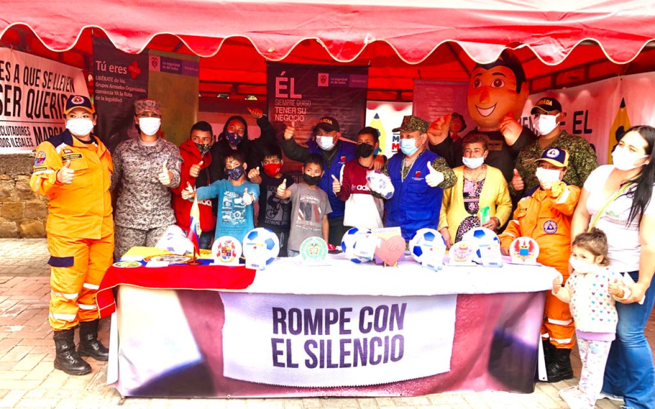 CAMAN Participa en jornada de acción unificada en Facatativá