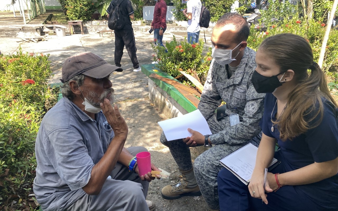 Atención médica y psicológica para habitantes de calle en la Dorada, Caldas