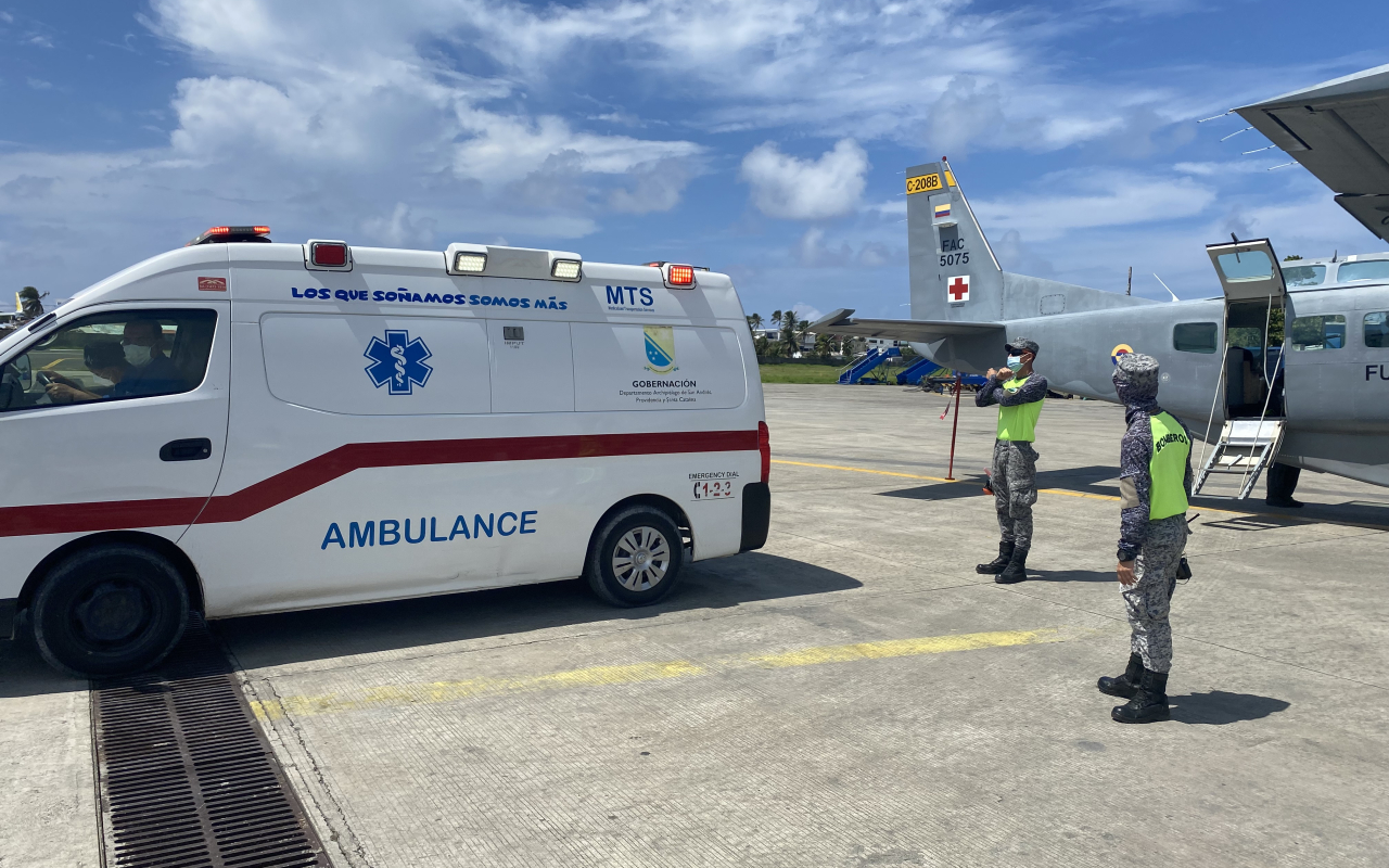 El GACAR continúa realizando evacuaciones aeromedicas.   