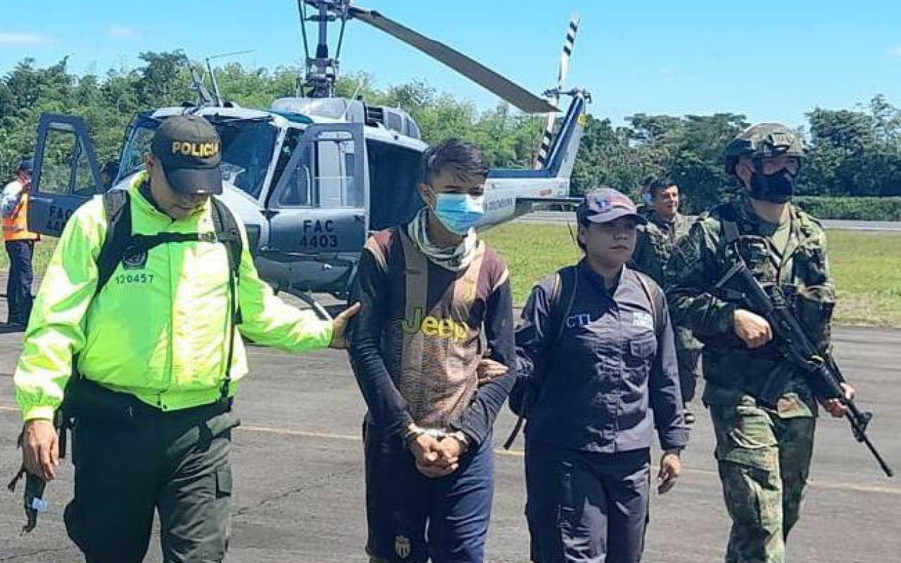 Exitosa óperacion conjunta contra la minería ilegal en Caqueta