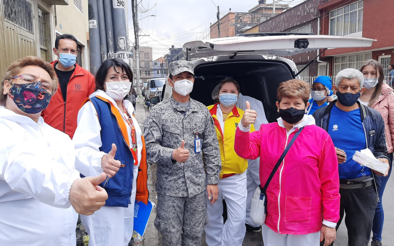 Apoyo a la Tropa Social Alimentaria en la Localidad de Fontibón fue realizada por su Fuerza Aérea 