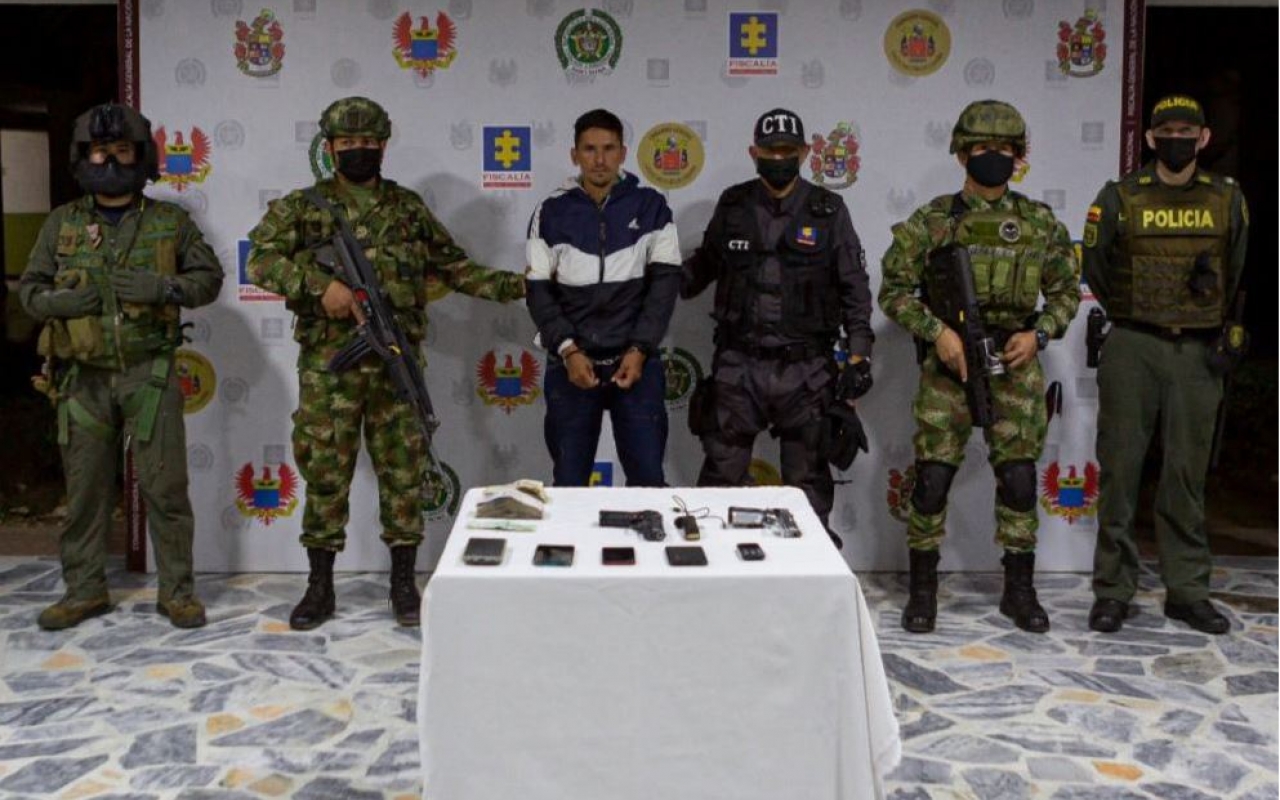 Capturado cabecilla principal del Grupo Armado Organizado residual en el Huila