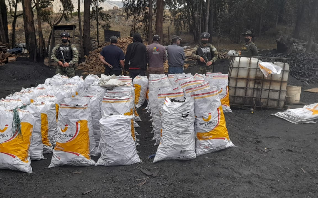Continúan los operativos en contra de la minería ilegal en el departamento de Cundinamarca