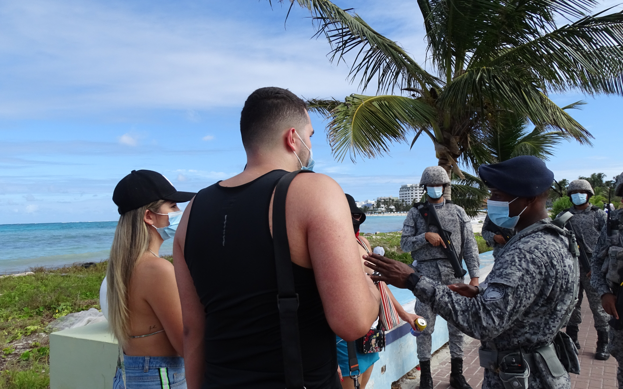 El GACAR de la mano con la seguridad en la isla de San Andrés.