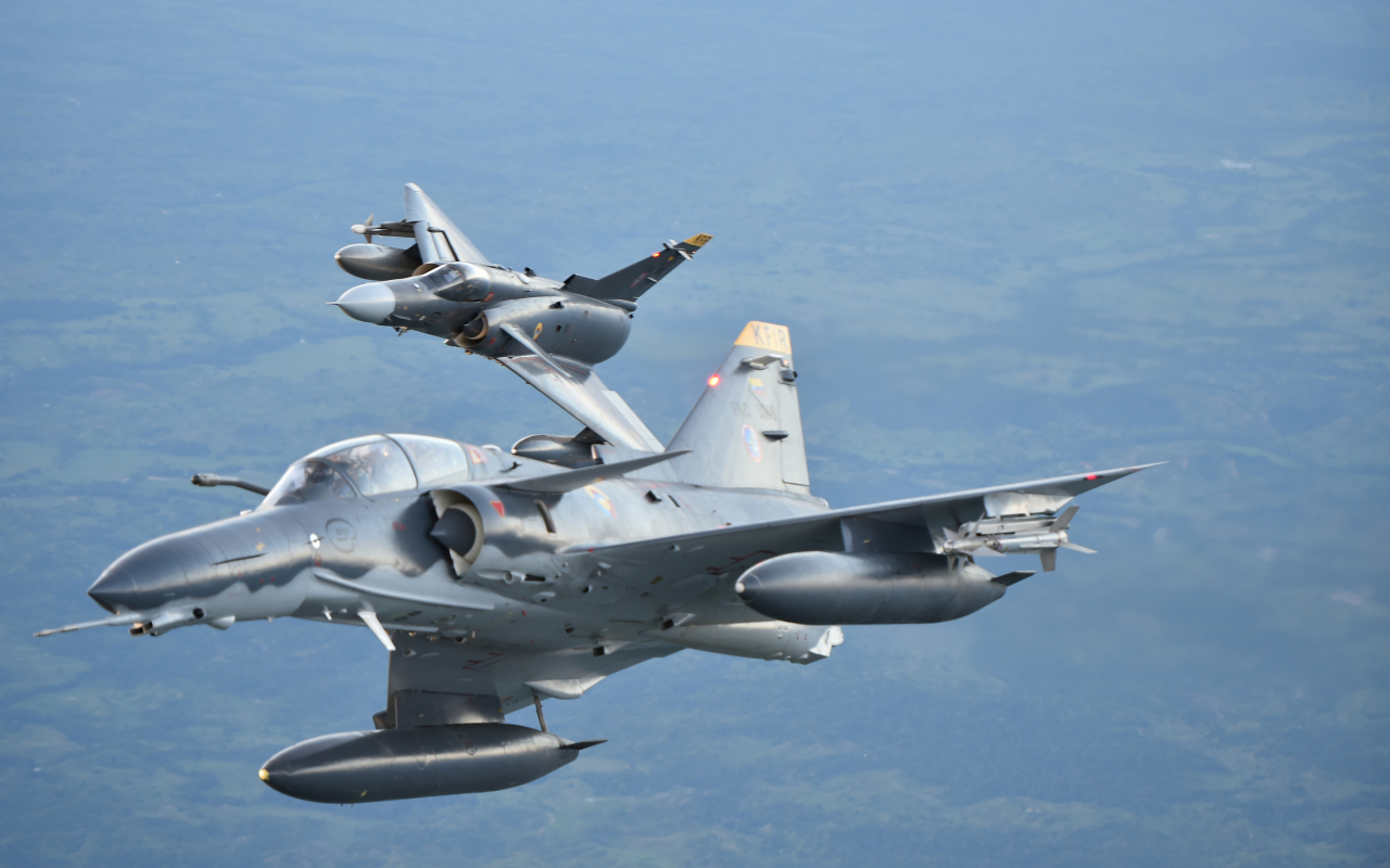 El Comando Aéreo de Combate No.1 conmemora 88 años al servicio de Colombia