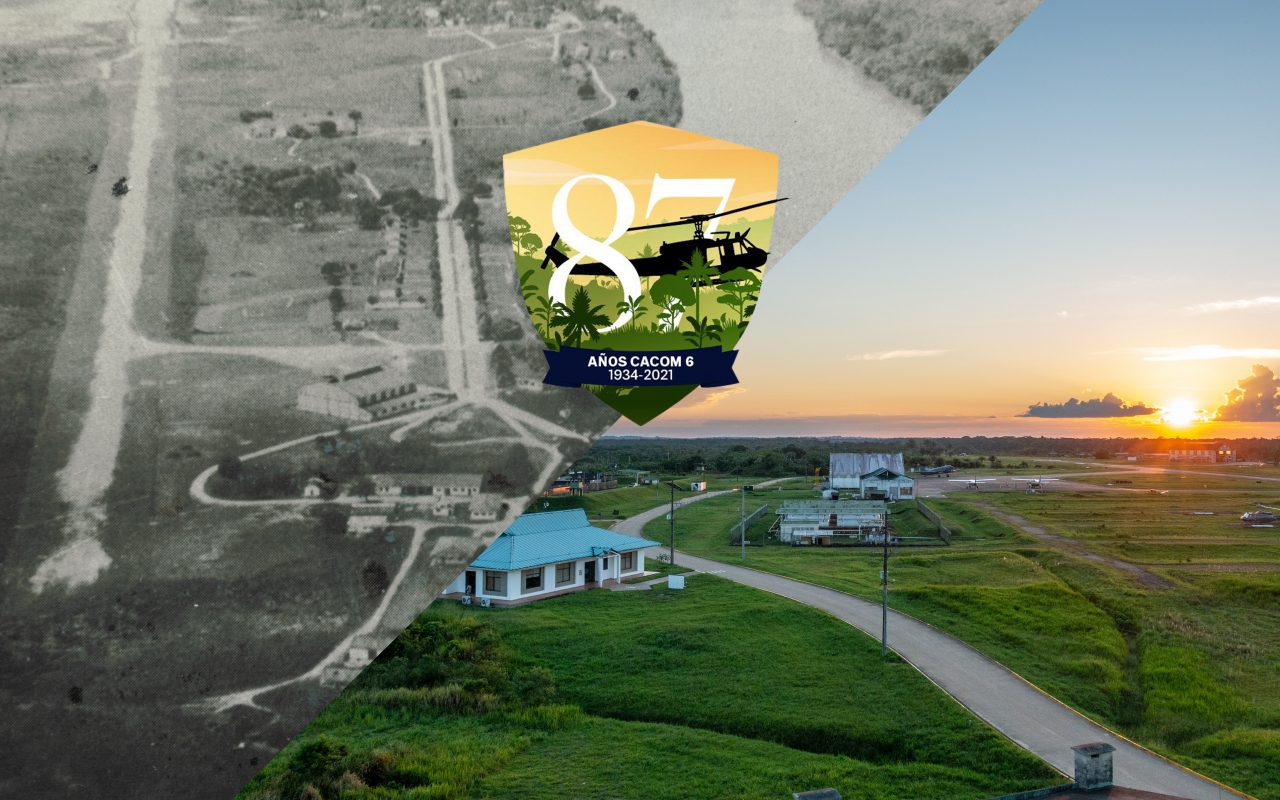 Comando Aéreo de Combate No.6: 87 años protegiendo el sur del país