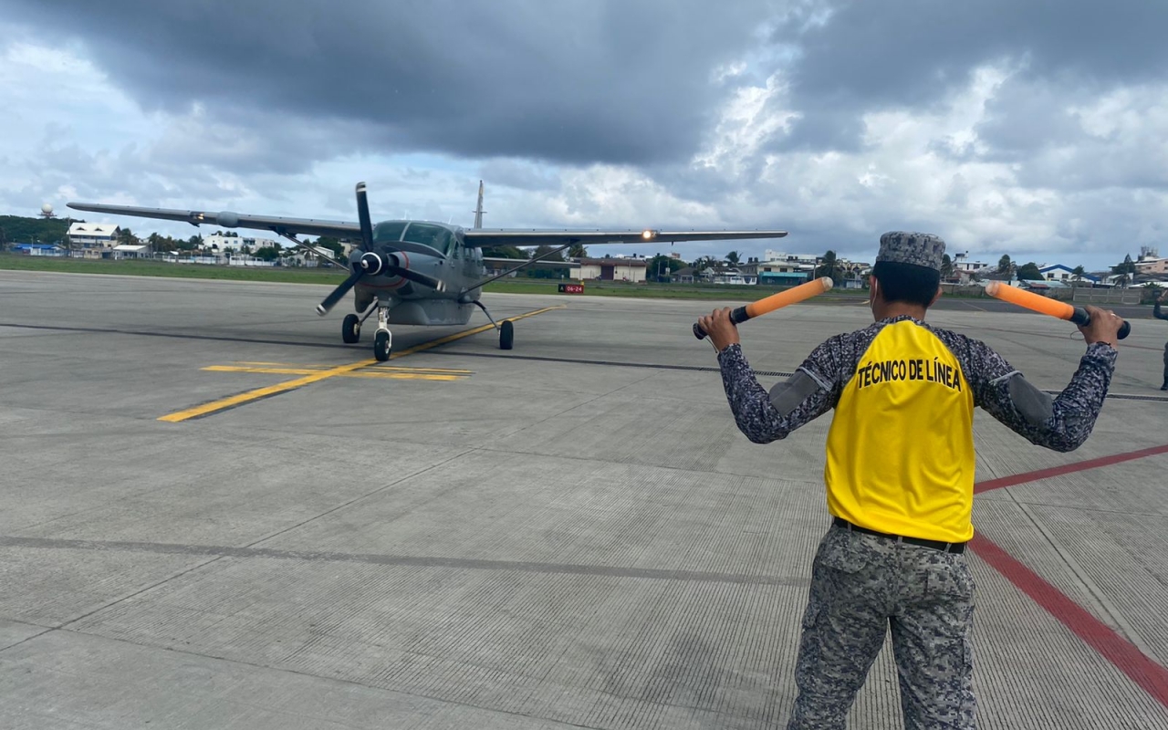 Se continúan realizando traslados aeromedicos en el Grupo Aéreo del Caribe
