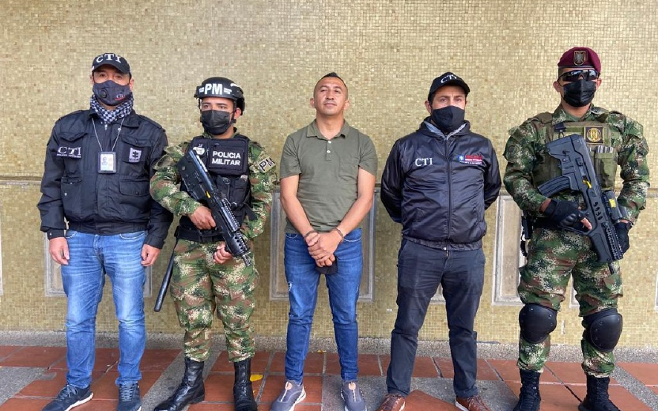 Alias ‘Colacho’ cabecilla de las disidencias en Bolívar, fue capturado