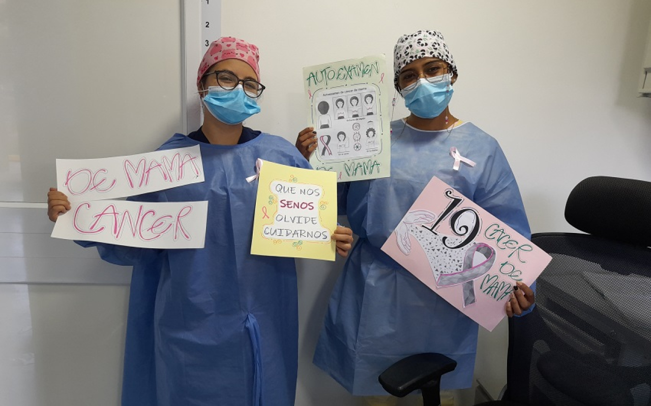Octubre, el mes contra el cáncer de seno en la Fuerza Aérea