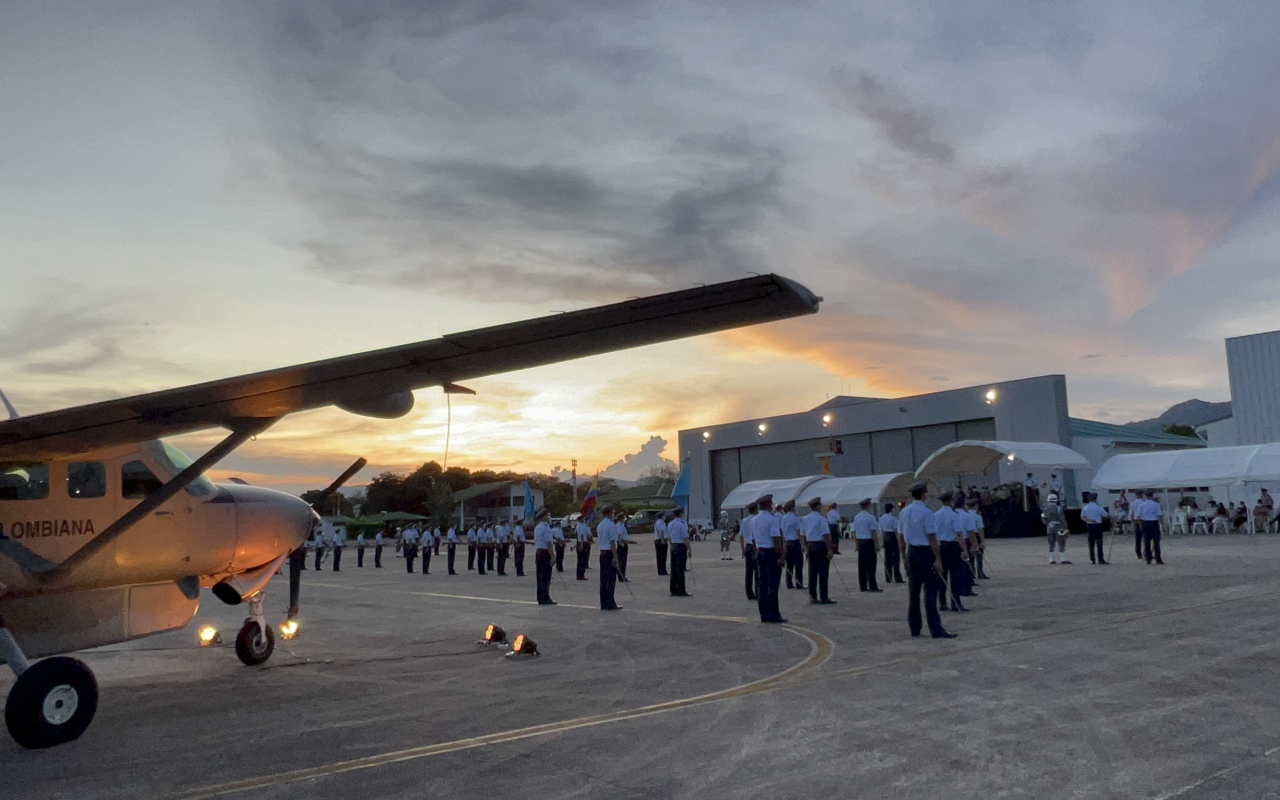Grupo Aéreo del Casanare conmemora 11 años protegiendo el cielo de la Orinoquía colombiana