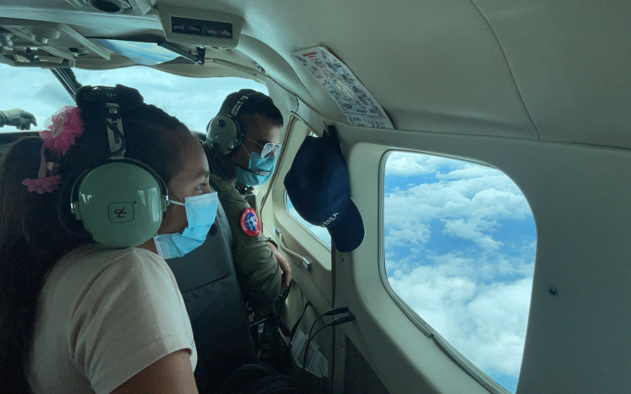 Un vuelo cargado de ilusión y esperanza para Helen Sofía