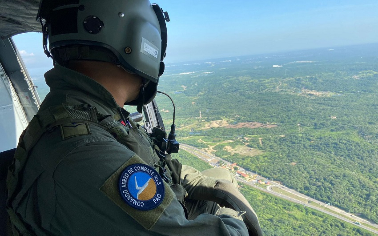 Vigilancia aérea este fin de semana festivo en el Caribe colombiano