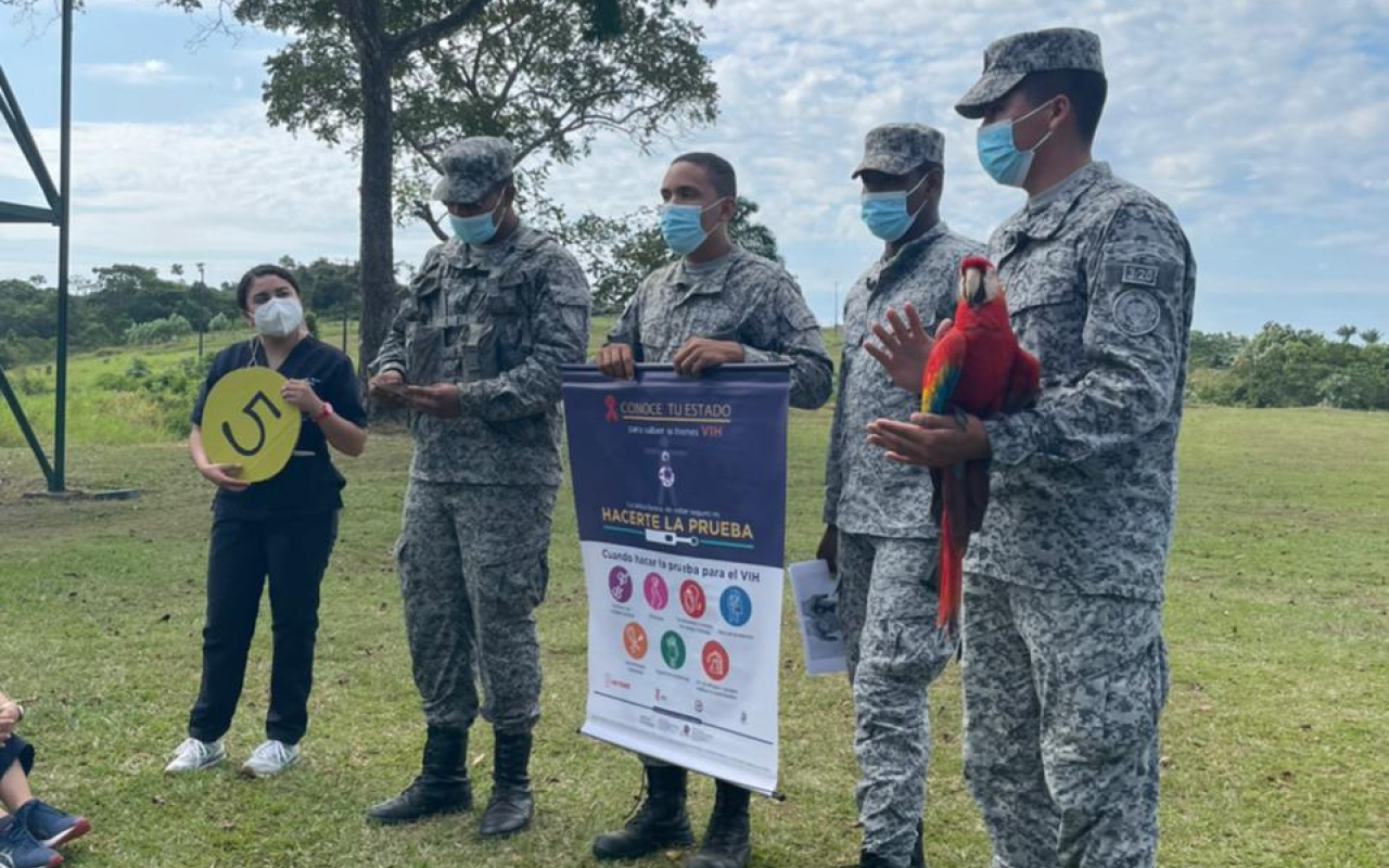 JORNADA DE DEMANDA INDUCIDA, EDUCACIÓN Y PROMOCIÓN DE LA SALUD ES  DESARROLLADA EN EL COMANDO AÉREO DE COMBATE N0.6