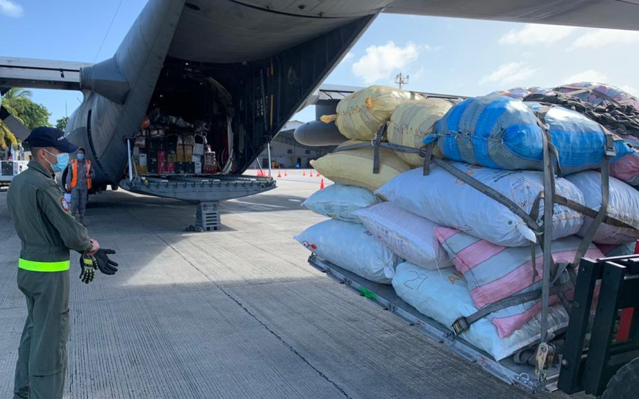 Compromiso de su Fuerza Aérea con el medio ambiente y el pueblo colombiano