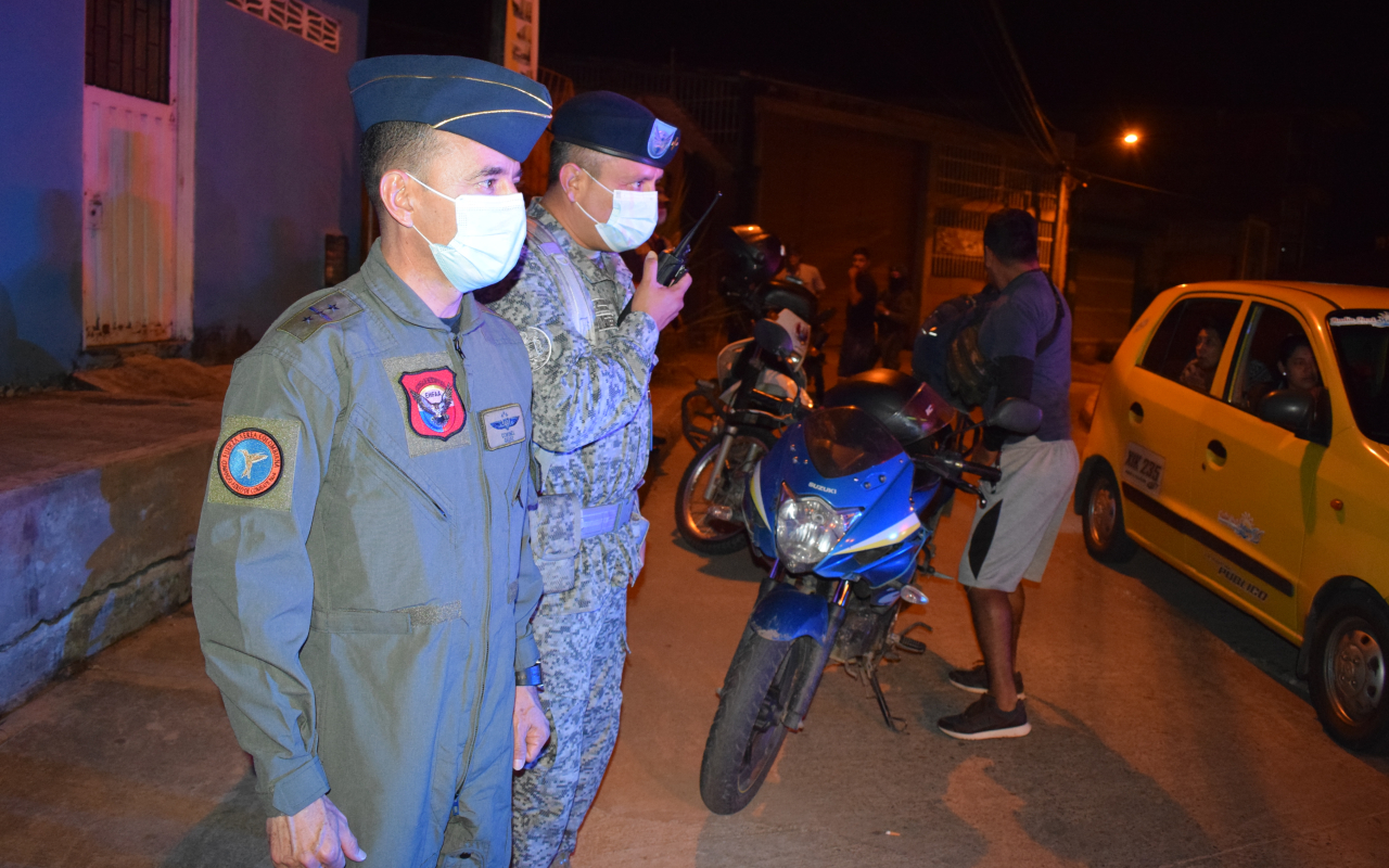 Con patrullas  terrestres su Fuerza Aérea busca fortalecer seguridad en Melgar