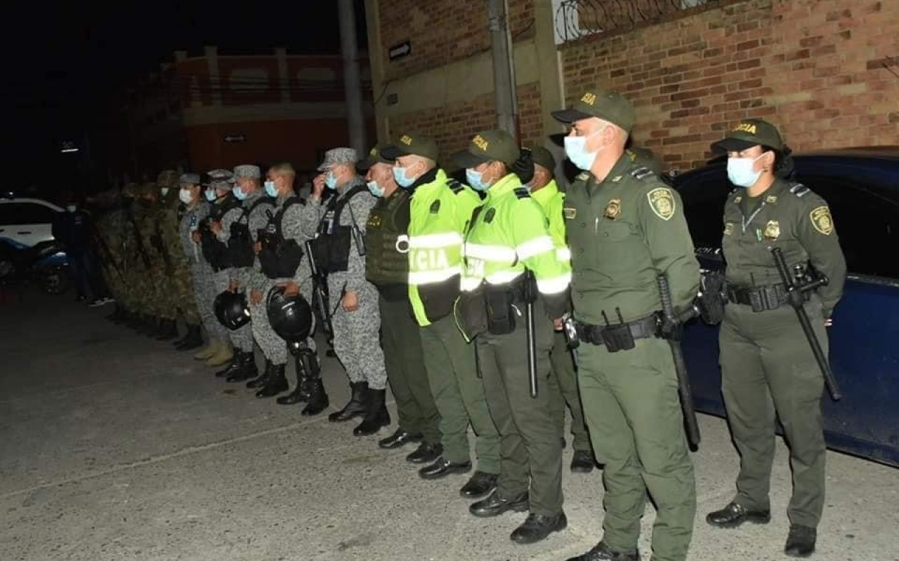 Operaciones conjuntas de vigilancia son desarrolladas en el municipio de Madrid