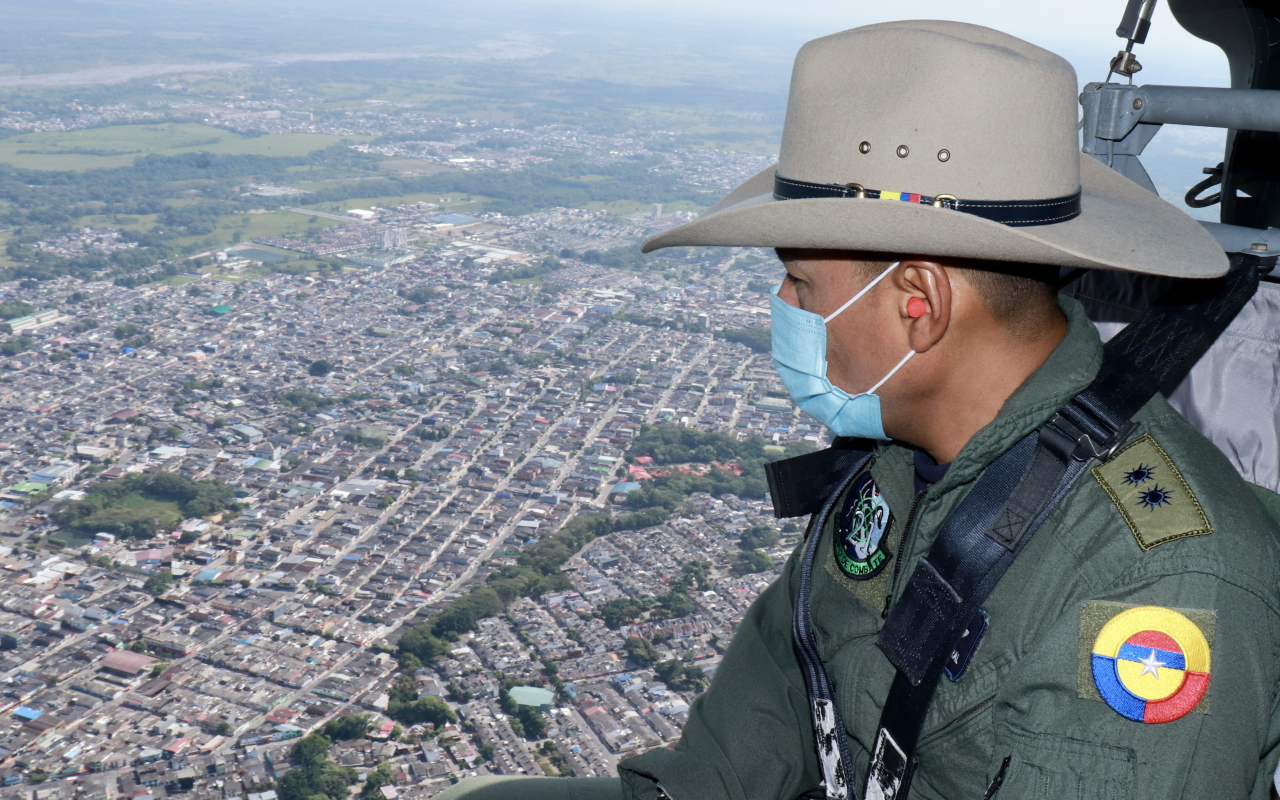 Los departamentos del Meta, Guaviare y Vaupés, siguen acompañados por su Fuerza Aérea en esta temporada de vacaciones.
