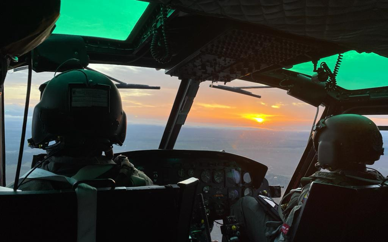 Su Fuerza Aérea Colombiana conmemora 26 años en el oriente colombiano