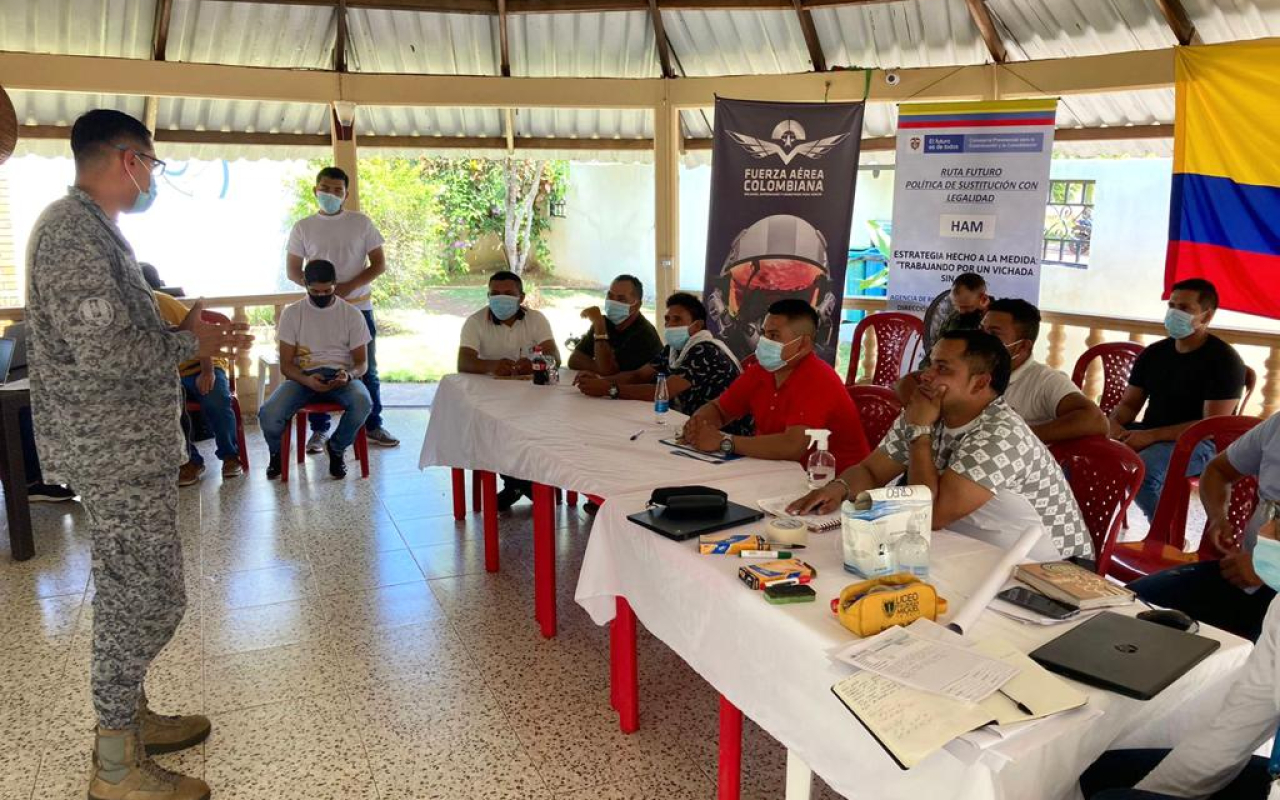 “Trabajando por un Vichada sin coca” bajo la estrategia étnica Hecho a la Medida HAM