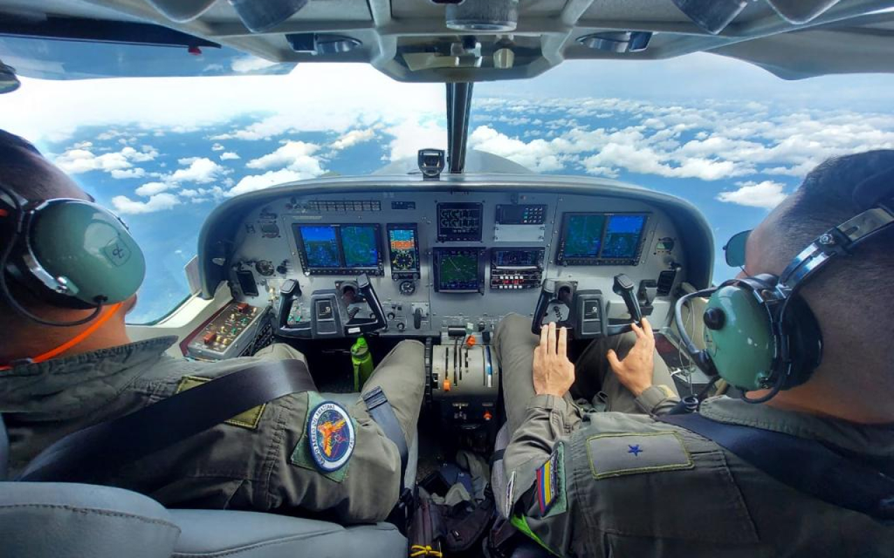 Diez años del Grupo Aéreo del Amazonas al servicio de los colombianos en el sur del país 